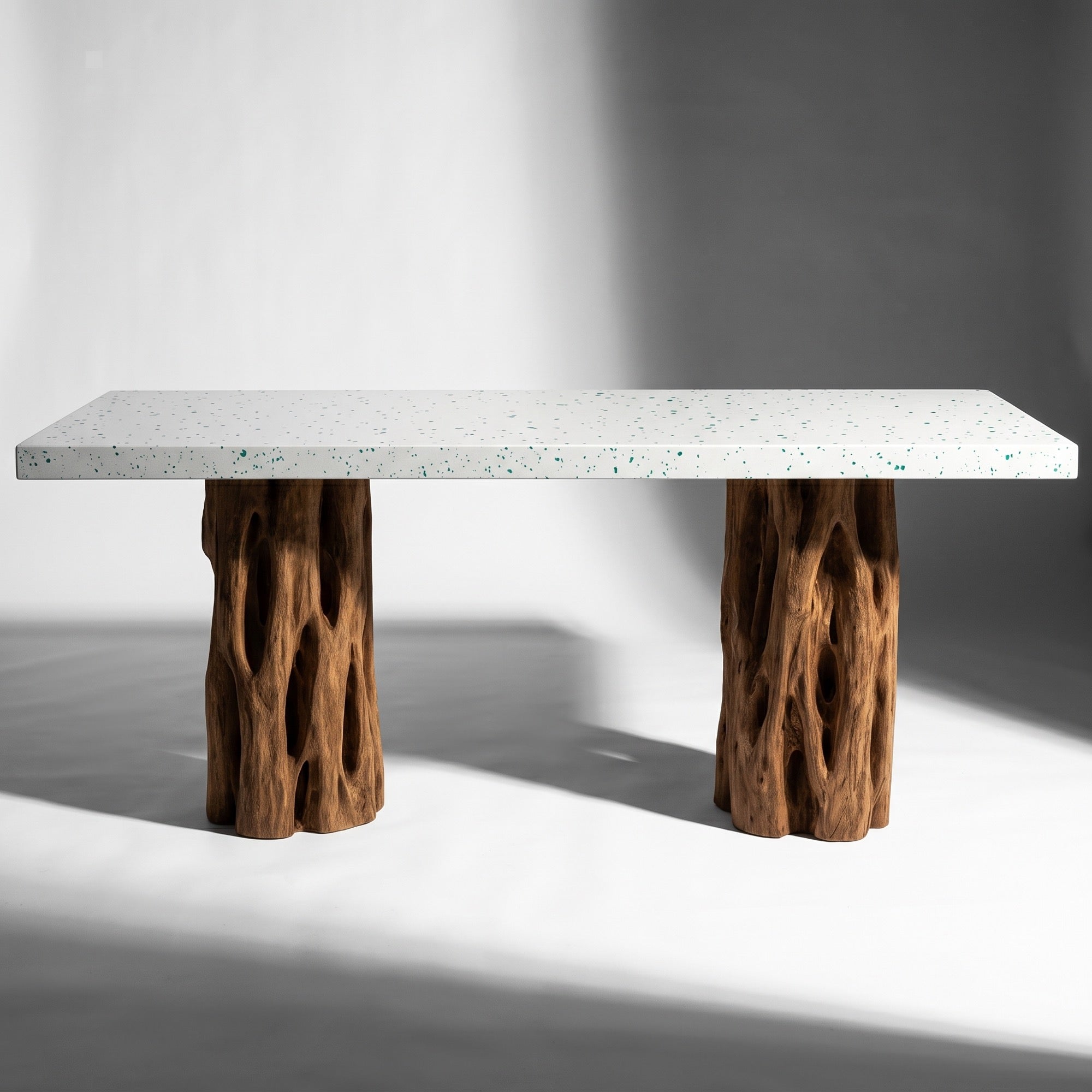Mesa de jantar com pé personalizado