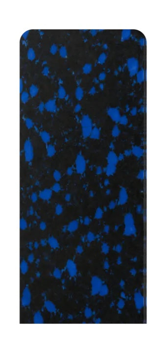 Placa com 65% preto e 35% azul