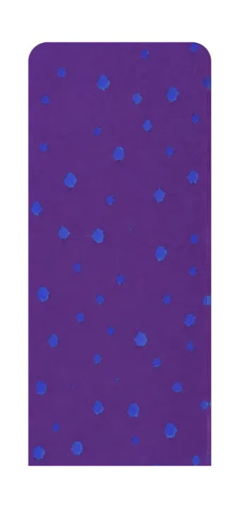 Placa com 70% roxo e 30% azul