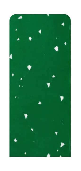 Placa com 85% verde e 15% branco