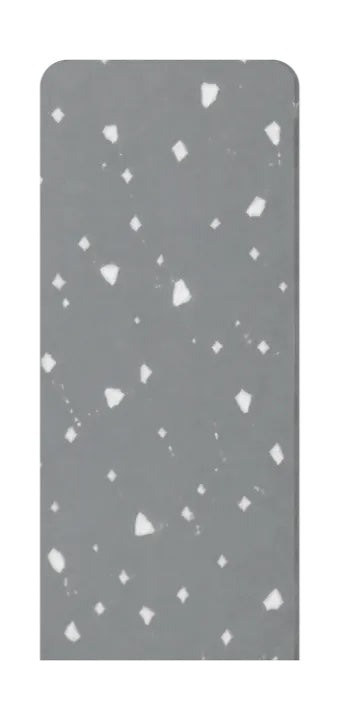 Placa com 70% cinza e 30% branco