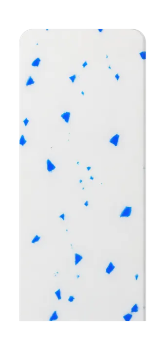 Placa Rewave com 80% branco e 20% azul
