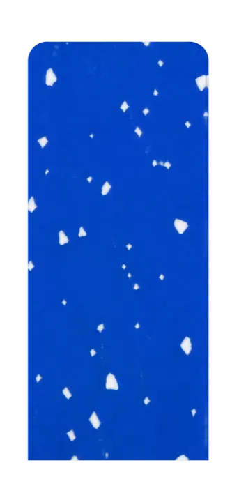 Placa Rewave com 85% azul e 15% branco