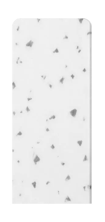 Placa com 80% branco e 20% cinza